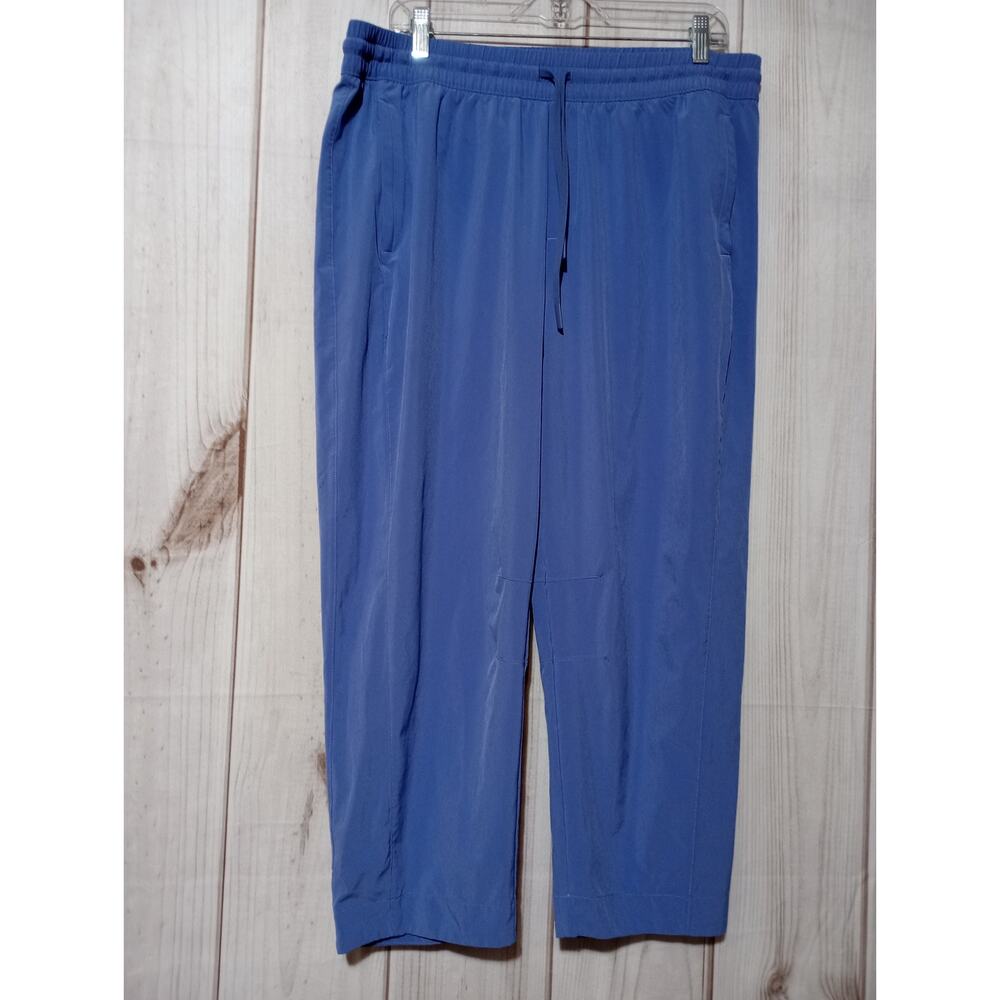 Athleta Pants Ladies 16 Purple Capri‎ Pull On Waist